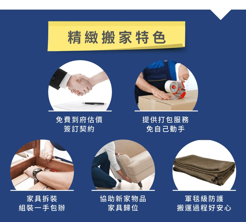 精緻搬家特色-彰化精緻搬家