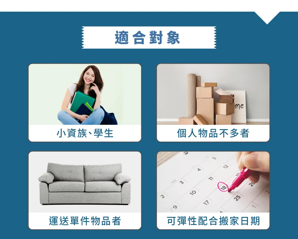 彰化回頭車推薦一福搬家,優惠的費用是小資族、學生搬遷很好的選擇 回頭車搬家-彰化搬家公司推薦