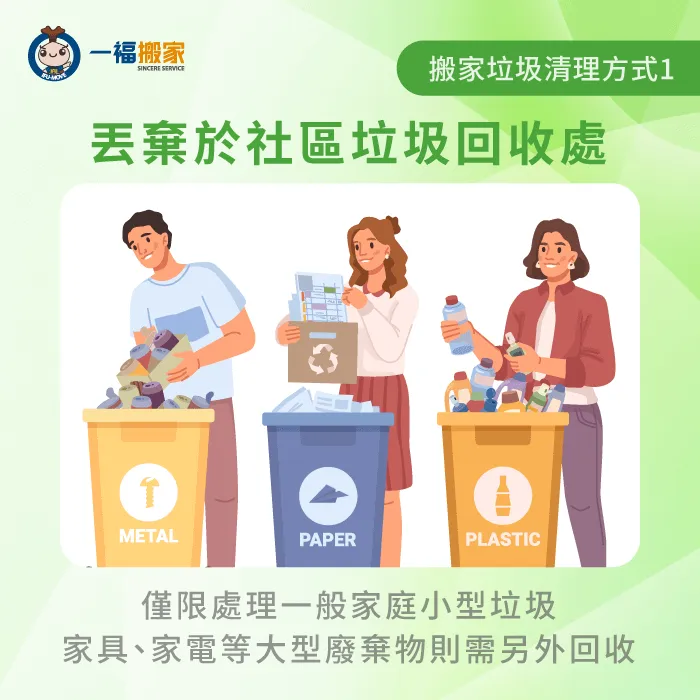 社區資源回收場-搬家垃圾清理