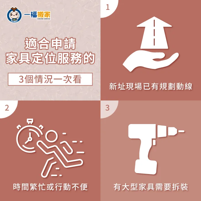 適合家具定服務的3類人分析-搬家公司 定位
