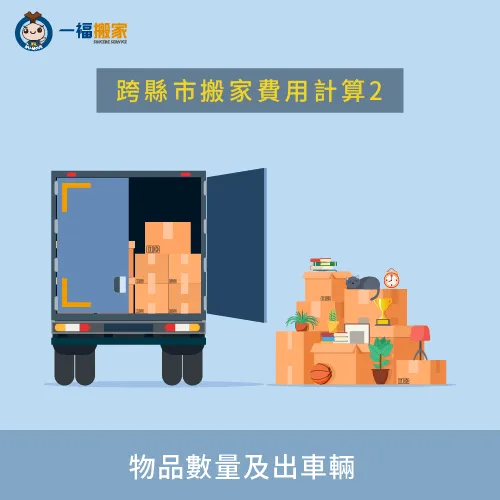 跨縣市搬家物品數量-跨縣市搬家費用