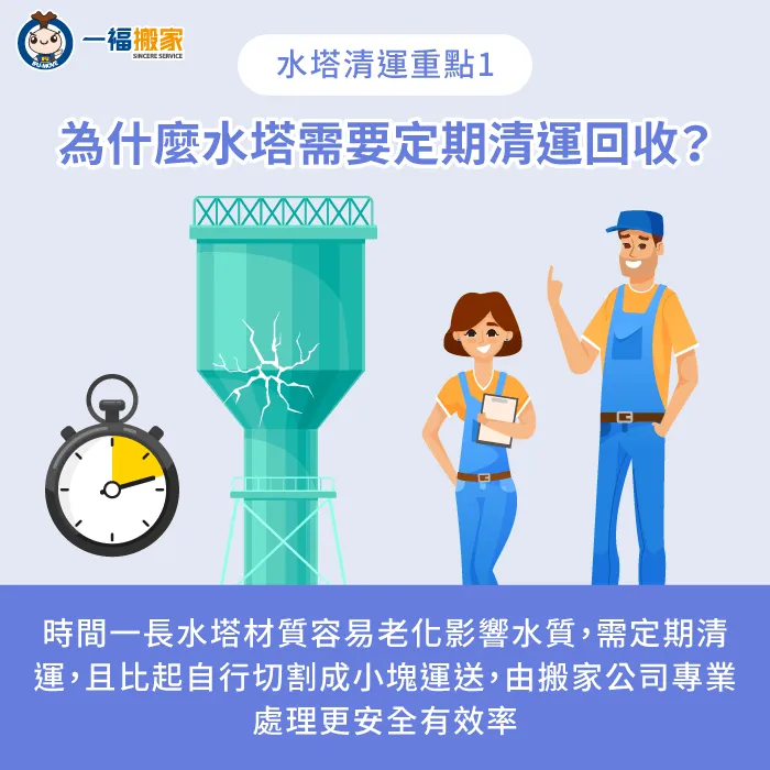 為什麼水塔需要定期清運回收-水塔清運