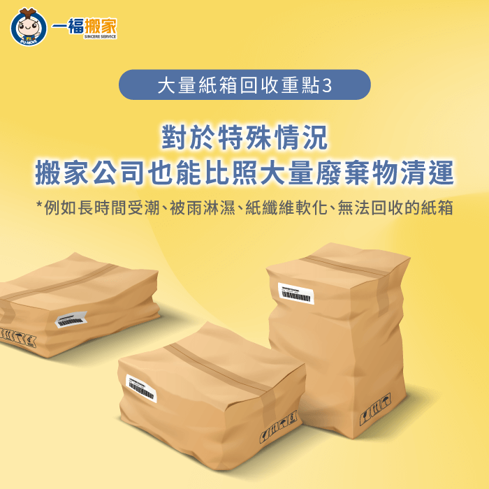 特殊清運情況-大量紙箱回收