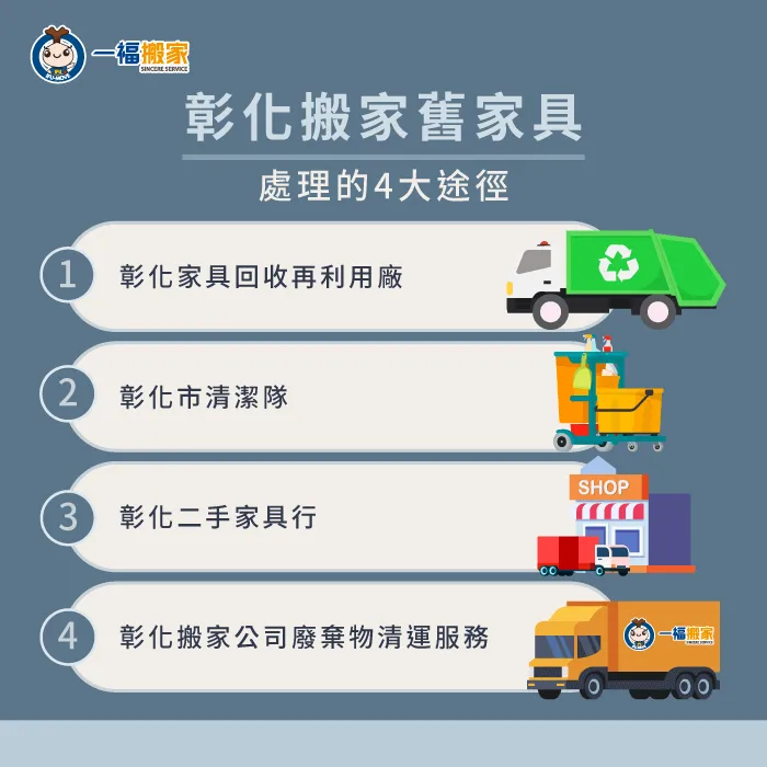 4個處理舊家具方式-彰化搬家舊家具處理