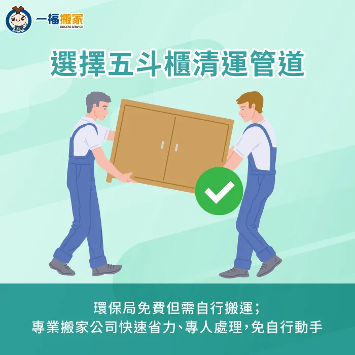 五斗櫃怎麼清運-家具清運管道